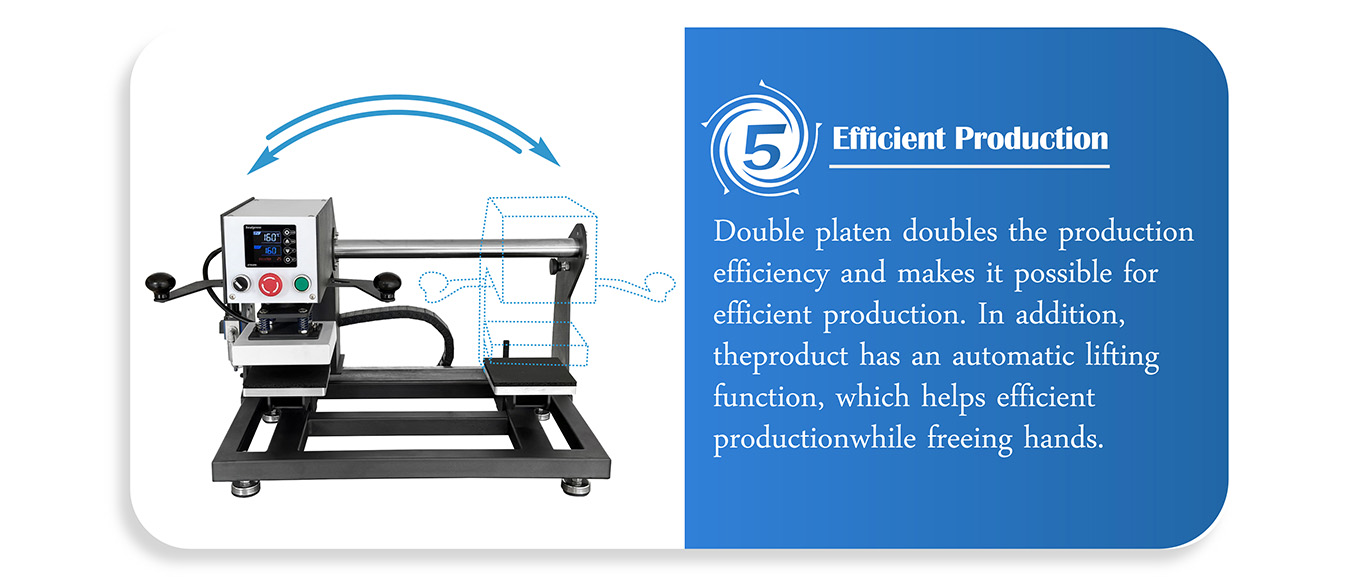 efficient heat sticker machine