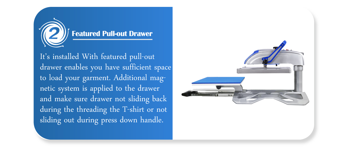 swing arm heat press