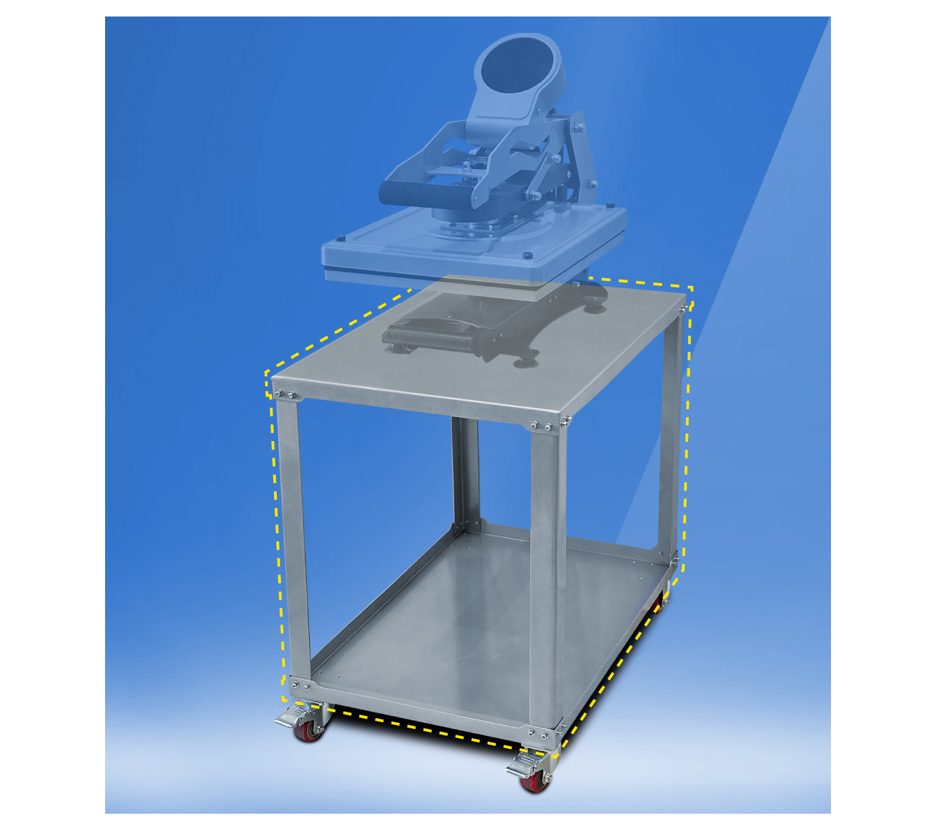 heat press table