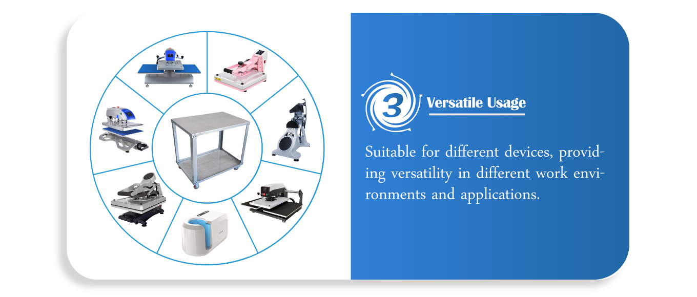 universal heat press stand