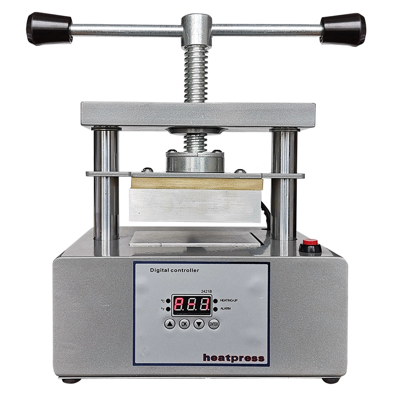 Dual Heating manual rosin press
