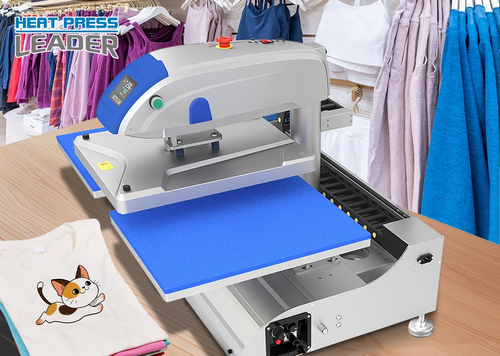 Electric double-station heat press: the core tool for assembly line production