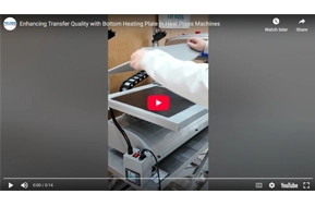 Enhancing Transfer Quality with Bottom Heating Plate in Heat Press Machines